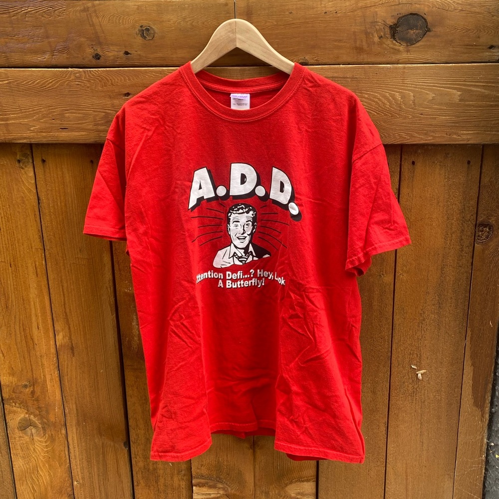 A.D.D. Graphic tee